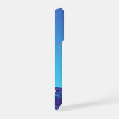 Starlit Reflections - Moderne minimalistische tele iPhone Hoesje (Rechterkant)