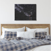 Starlit River in afwachting van Schorpioen: Canvas (Insitu (Slaapkamer))