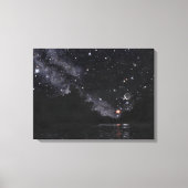 Starlit River in afwachting van Schorpioen: Canvas (Voorkant)