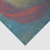 Starlit Santa Snow Globe Christmas Decoupage Paper Tissuepapier (Detail)