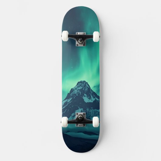 Starlit Silence – Aangepaste offerte Afdrukken met Persoonlijk Skateboard (Voorkant)