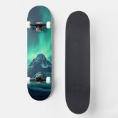Starlit Silence – Aangepaste offerte Afdrukken met Persoonlijk Skateboard (Voorkant)