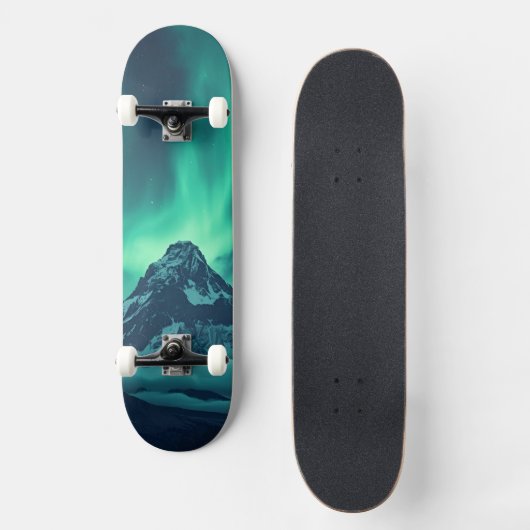 Starlit Silence – Aangepaste offerte Afdrukken met Persoonlijk Skateboard (Voorkant)