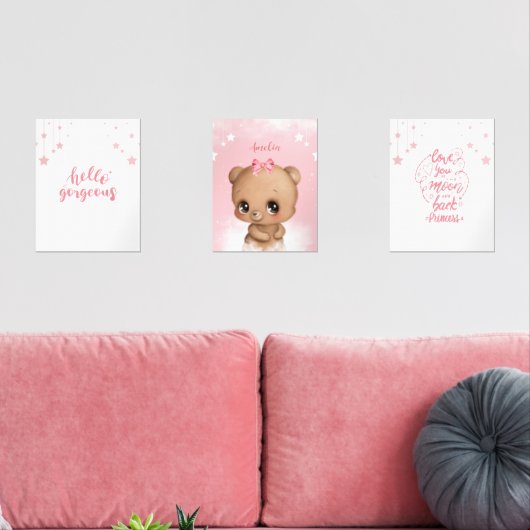 Starlit Sweet Dreams Muurkunst Sets (Woonkamer)