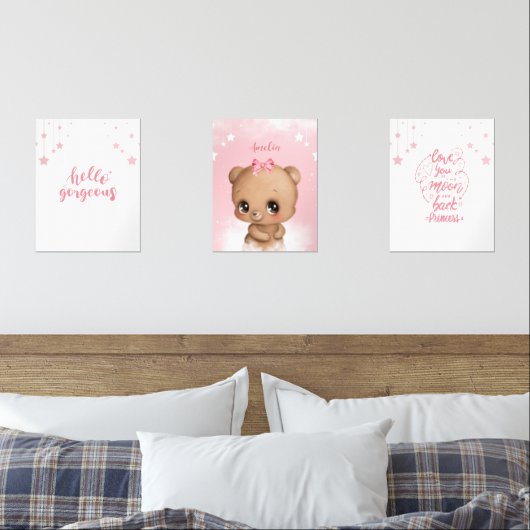 Starlit Sweet Dreams Muurkunst Sets (Slaapkamer)