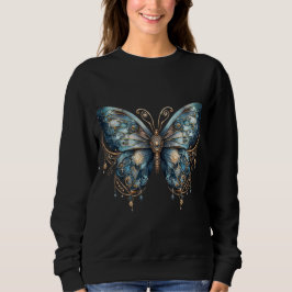 Starlit Wings Celestial Moth – Gothic Witchy Trui