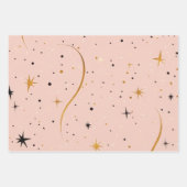 Starlit Wrap – cadeaupapier met sterontwerp (Voorkant 2)