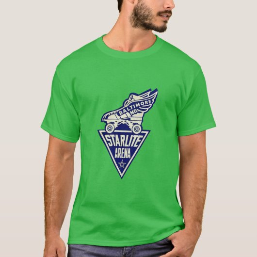 Starlite Arena Baltimore Maryland Roller Skating R T-shirt (Voorkant)