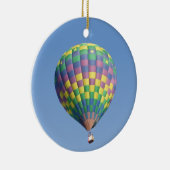 StarLite Hot Air ballonkerstsieremmer Keramisch Ornament (Rechts)