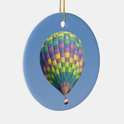 StarLite Hot Air ballonkerstsieremmer Keramisch Ornament (Rechts)