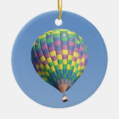 StarLite Hot Air ballonkerstsieremmer Keramisch Ornament (Voorkant)