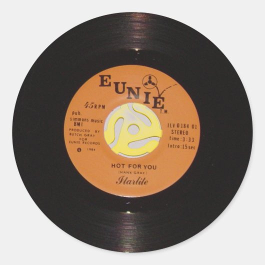 Starlite Ronde Sticker (Voorkant)