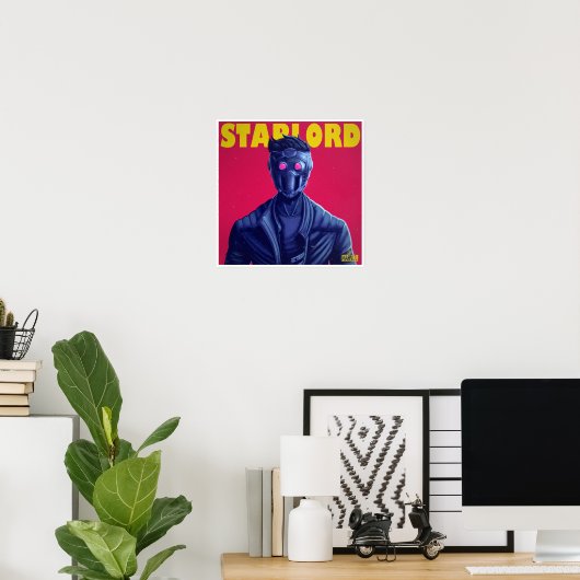 "Starlord x Starboy" Poster (Thuiskantoor)