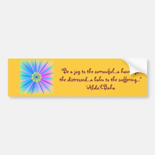 StarMajesty95 Bumpersticker (Voorkant)