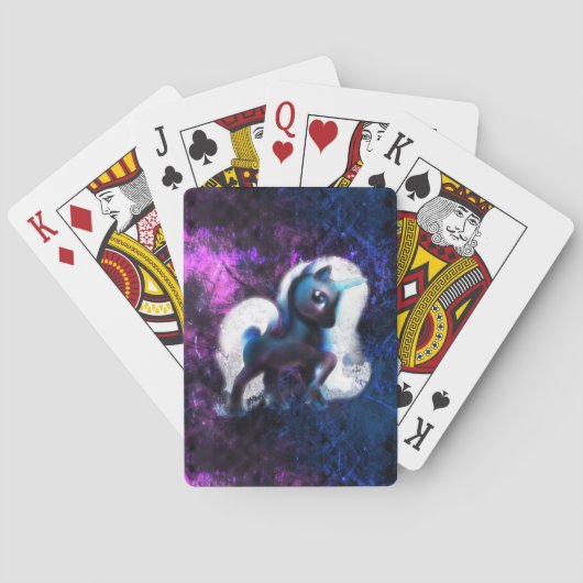 Starmist Unicorn Pokerkaarten (Achterkant)
