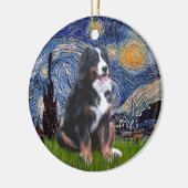 Starnacht - Berner Sennenhond (L) Keramisch Ornament (Links)