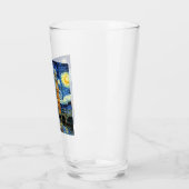 Starnacht Big Ben Londen Engeland Glas (Links)