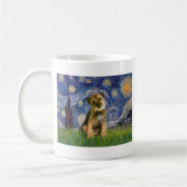 Starnacht - Border Terrier #1 Koffiemok (Links)