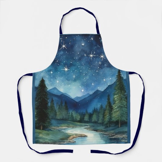 Starnacht Bos Schort (Voorkant)