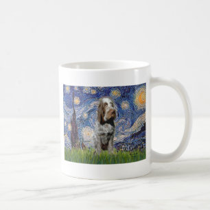 Starnacht - Italiaanse Spinone (roan) Koffiemok