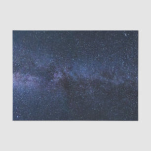 Starnacht Sterrenstelsel Blauwe Lucht Ruimte Sterr Tissuepapier
