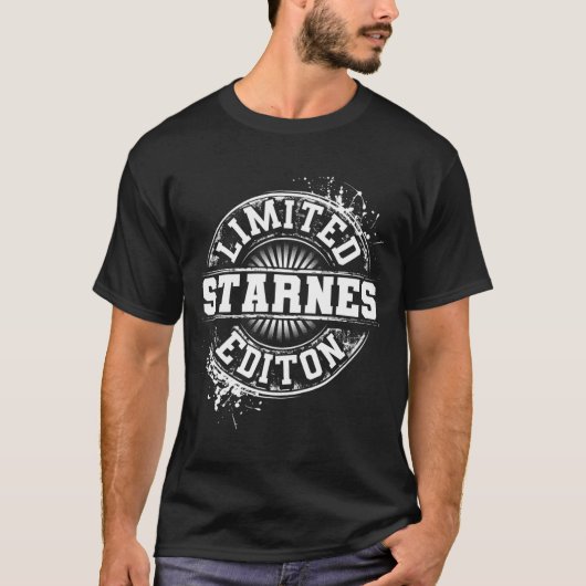 Starnes Funny Surname Family Tree Birthday Gift  T-shirt (Voorkant)
