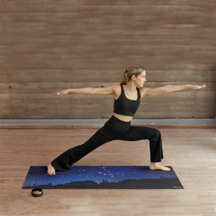Starnight Gouden Steenbok Dierenriem Sterrenbeeld Yogamat