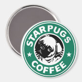 Starpugs Coffee Magneet (Voorkant / Achterkant)