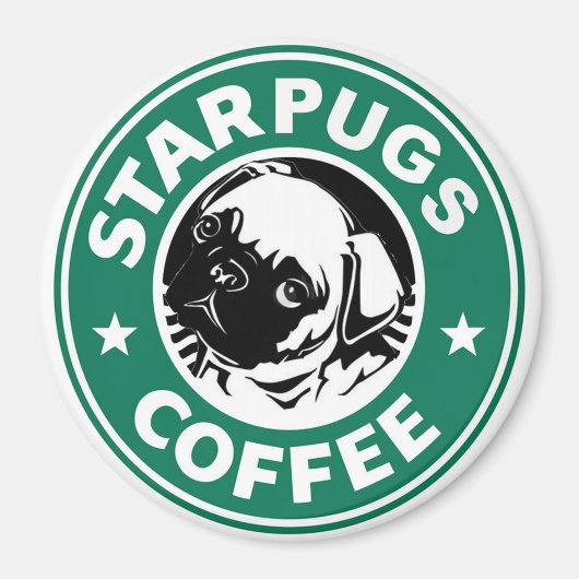 Starpugs Coffee Magneet (Voorkant)