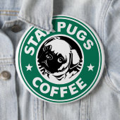 Starpugs Coffee Ronde Button 6,0 Cm (In situ)