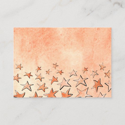 Starred boeken voor baby brengen een boek insert k informatiekaartje (Achterkant)