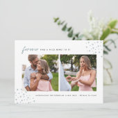 Starred Forever | 2 Aankondiging foto-Verloving (Staand voorkant)