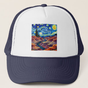 Starrennacht Grand Canyon Arizona Trucker Pet
