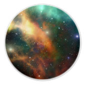 Starring Sky Milky Way Stars University Keramische Knop (Voorkant)