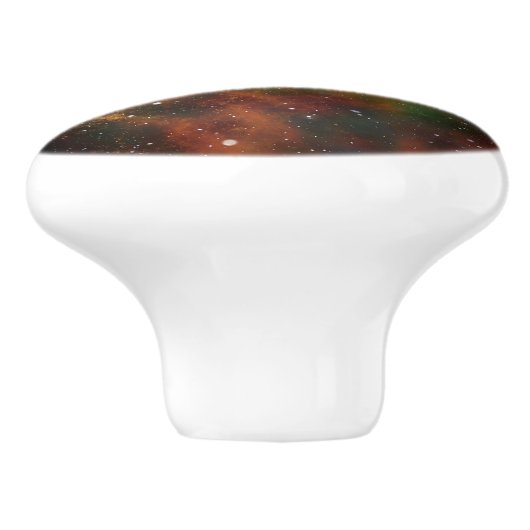 Starring Sky Milky Way Stars University Keramische Knop (Zijkant)