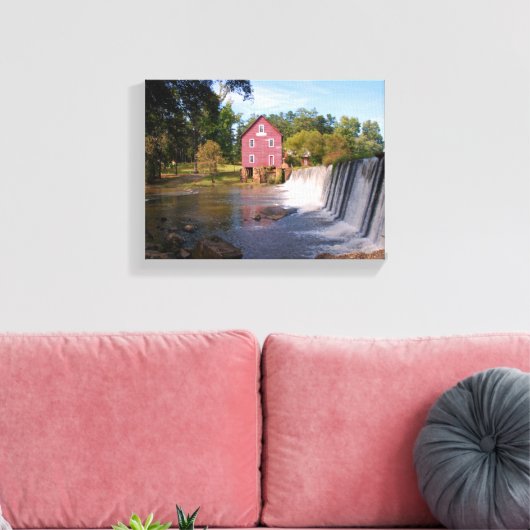 Starr's Mill Canvas Afdruk (Insitu (Woonkamer))