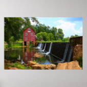 Starr's Mill Dam Poster (Voorkant)