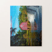 Starr's molen Georgia. Kerstgroeten Legpuzzel (Verticaal)