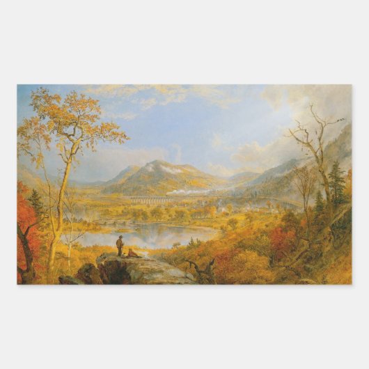 Starrucca Viaduct Rechthoekige Sticker (Voorkant)