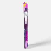 Starry Abstract in Purples and Blues Case-Mate iPhone Case (Achterkant / Links)