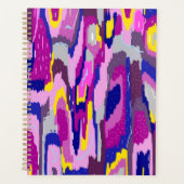 Starry Abstract in Purples and Blues Planner (Voorkant)