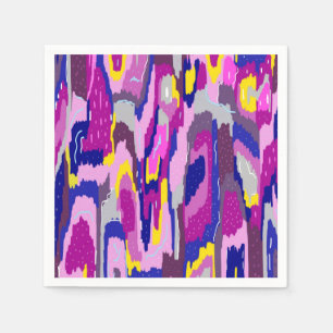 Starry Abstract in Purples and Blues Servet