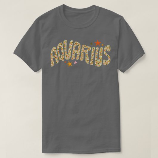 Starry Aquarius T-shirt (Design voorkant)
