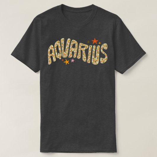 Starry Aquarius T-shirt (Design voorkant)