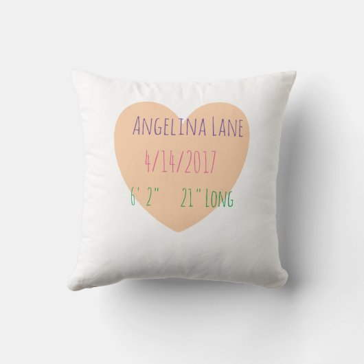 Starry Baby foto gepersonaliseerd kussen (Achterkant)