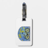 Starry Bike Bagagelabel (Achterkant verticaal)