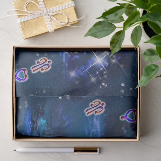 Starry Bioluminescentie Waterval Tissuepapier (Geschenk)