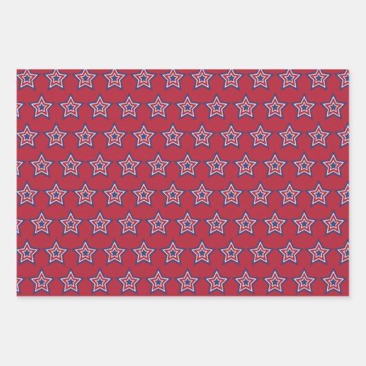 Starry Birthday Inpakpapier Vel (Voorkant 3)