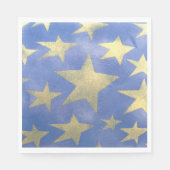 Starry Blue en Gold Servet (Voorkant)