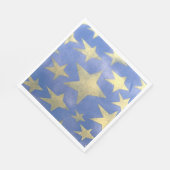 Starry Blue en Gold Servet (Hoek)